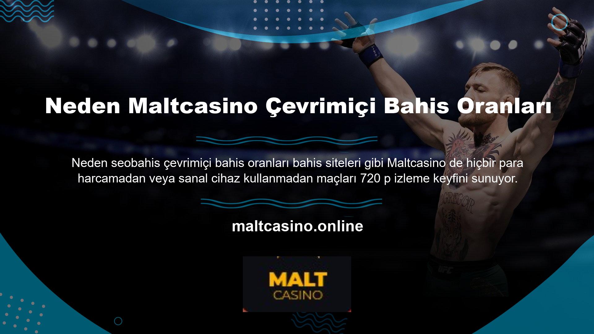 Neden Maltcasino seçtiniz? Maltcasino Online, kazanmakta zorlanan taraftarlara yardımcı olmak için kafa kafaya maçları anında canlı yayınladı